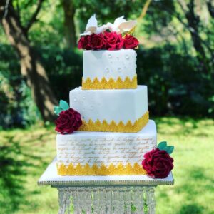 Bride and Groom Cake