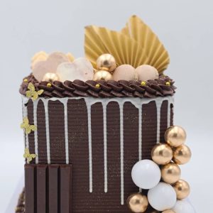 8 Inch Square Chocolate cake