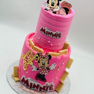 Minnie Mouse 2 Tier Cake