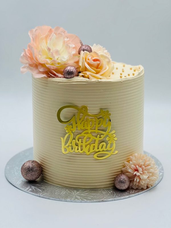 8" Floral Cake